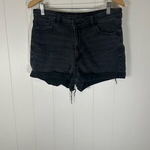 American Eagle Outfitters Black Jean Shorts
